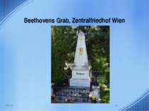 Beethovens Grab, Zentralfriedhof Wien * *