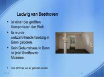 Ludwig van Beethoven ist einer der größten Komponisten der Welt. Er wurde sie...