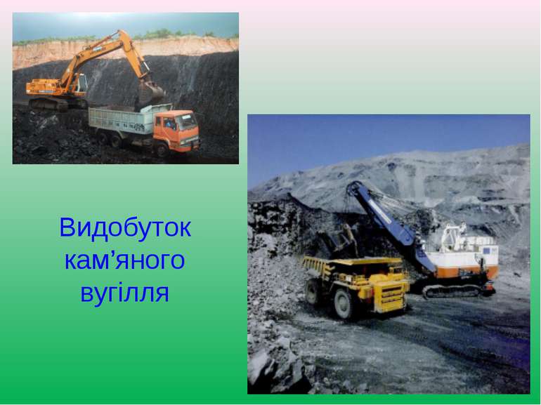 Видобуток кам’яного вугілля