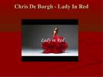 Chris De Burgh - Lady In Red