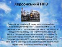 Херсонський НПЗ Сьогодні на українській ринку нафтопереробки є багатообіцяючи...