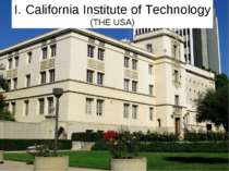 California Institute of Technology (THE USA)