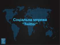 Соціальна мережа “Twitter”
