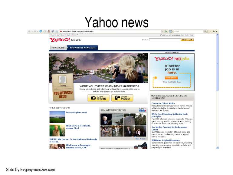 Yahoo news Slide by Evgenymorozov.com
