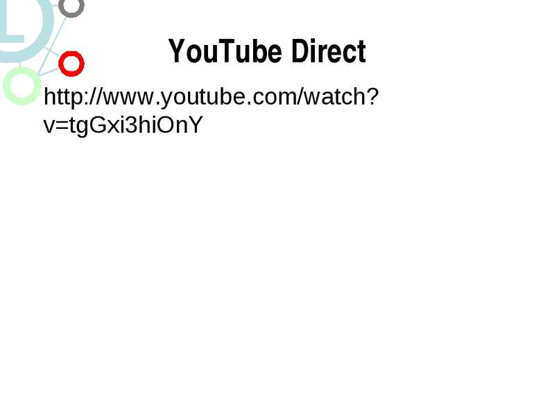 YouTube Direct http://www.youtube.com/watch?v=tgGxi3hiOnY