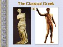 The Classical Greek “Ideal”