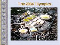 The 2004 Olympics
