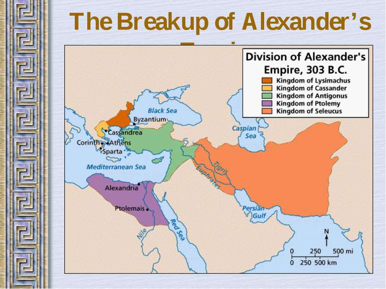 The Breakup of Alexander’s Empire