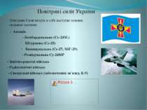 Повітряні сили України - Авіація Винищувальна (Су-27, МіГ-29) - Бомбардувальн...