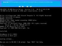 Цікавий факт. MS‑DOS розшифровується як Microsoft Disk Operating System (Диск...