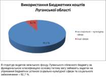 В структурі видатків загального фонду Луганського обласного бюджету за функці...
