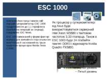 ESC 1000 Компанія Asus представила свій перший суперкомп'ютер ESC 1000 продук...