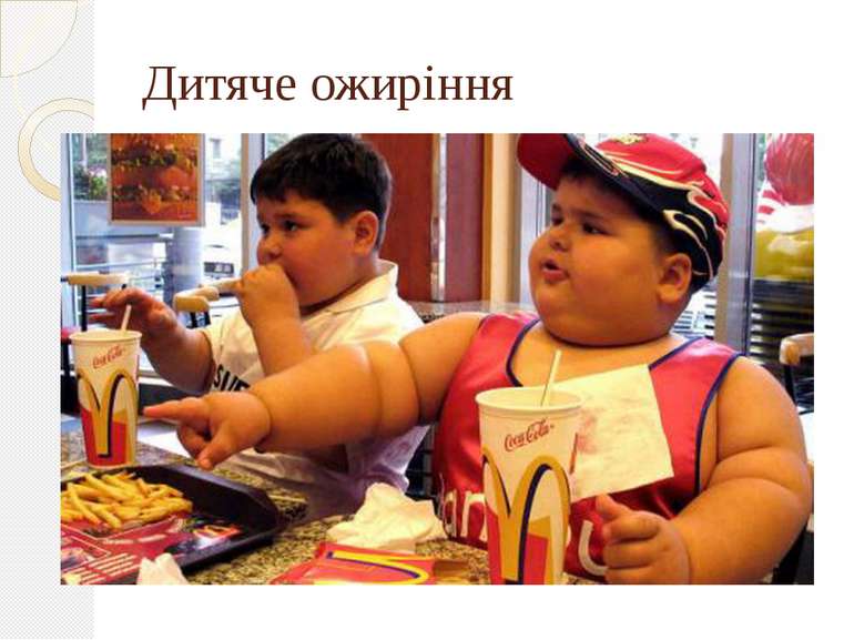 Дитяче ожиріння