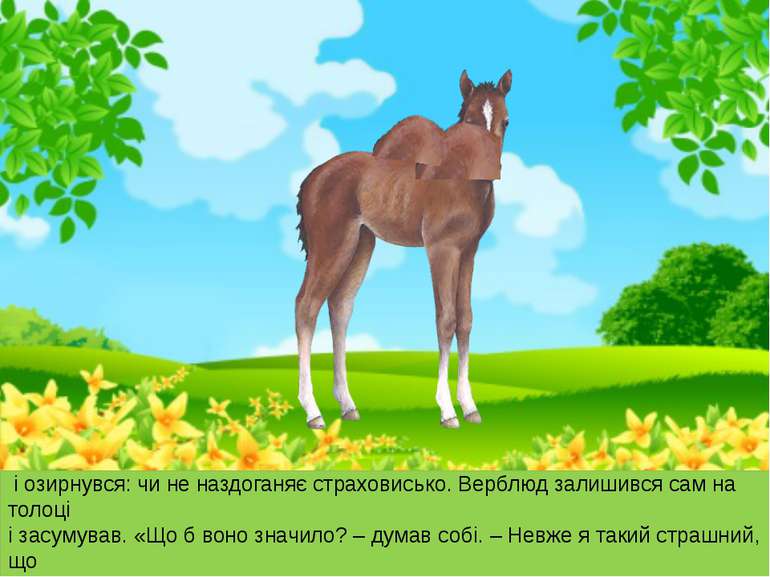 Коні повтікали з толоки в село, і тільки біля своїх дворів кожен відсапнув і ...