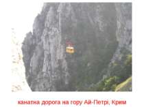 канатна дорога на гору Ай-Петрі, Крим