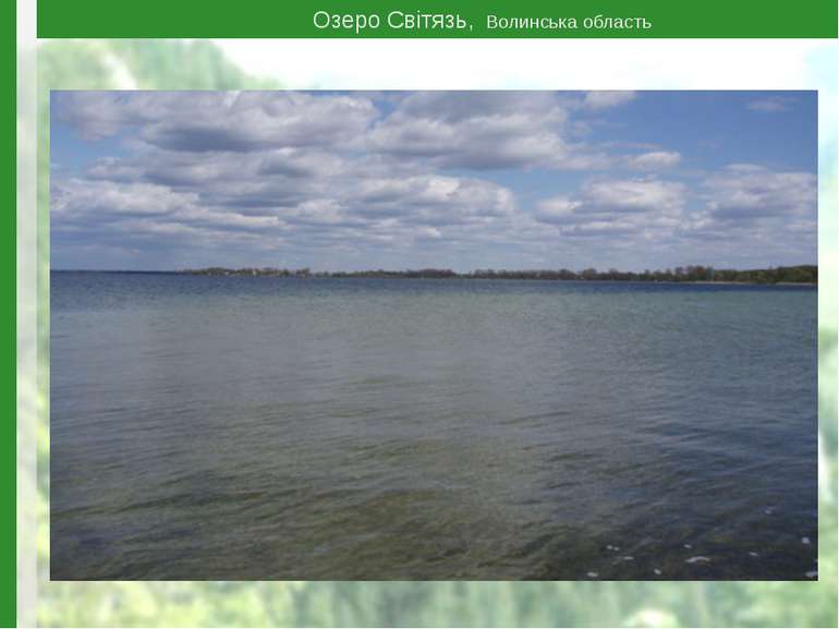 Озеро Світязь, Волинська область