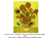 Винсент Ван Гог. Натюрморт: ваза с пятнадцатью подсолнечниками. 1888 Холст, м...