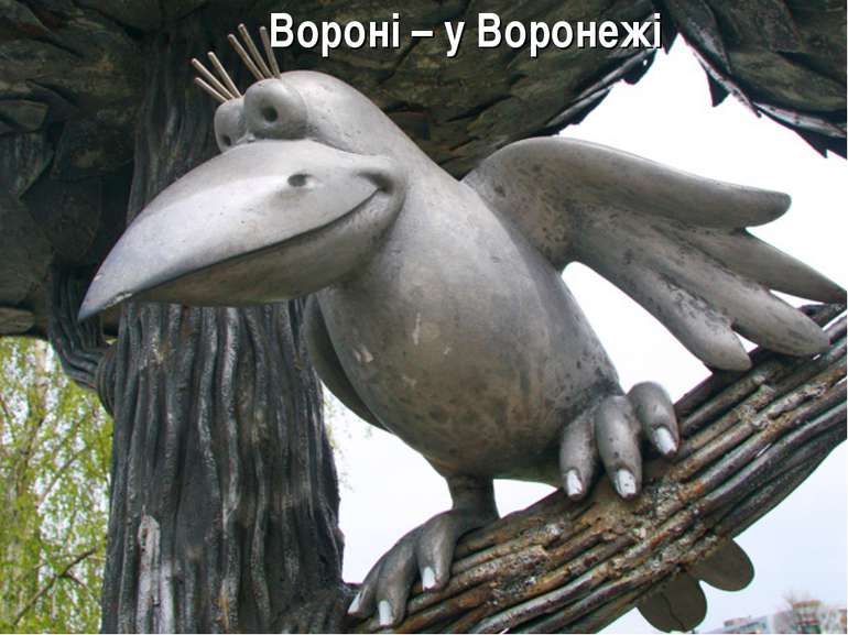 Вороні – у Воронежі