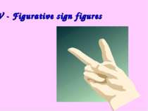 V - Figurative sign figures
