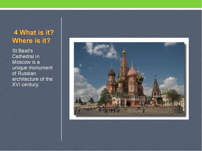 St Basil’s Cathedral in Moscow is a unique monument of Russian architecture o...