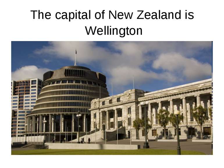 Wellington The capital of New Zealand is