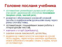 Головне посланя учебника сістематічне упевнёваня русиньской азбукы (писаной і...