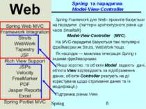 Spring та парадигма Model-View-Controller Spring Framework для Web- проектів ...