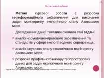 Мета і задачі роботи: Метою курсової роботи є розробка геоінформаційного забе...