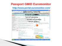 Passport GMID Euromonitor http://www.portal.euromonitor.com/