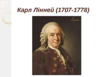 Карл Лінней (1707-1778)