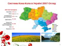 Система Кока-Кола в Україні 2007 Огляд
