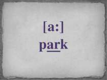 [a:] park