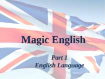 Magic English Part 1 English Language