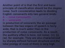 Another point of is that the first and basic principle of classification shou...