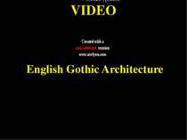 English Gothic Architecture VIDEO