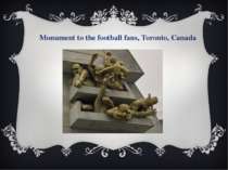Monument to the football fans, Toronto, Canada