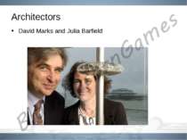 Architectors David Marks and Julia Barfield