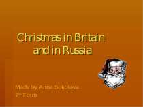 Christmas in Britain and in Russia