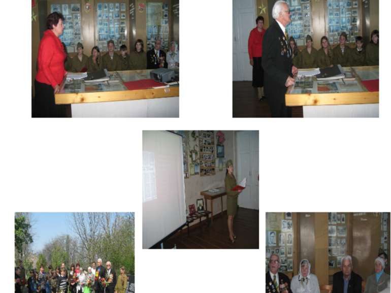 Захист проекту Зібрані учнями матеріали передані до шкільного музею Слави.