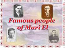 Famous people of Mari El