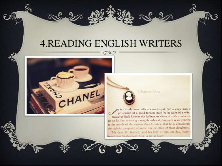 4.READING ENGLISH WRITERS