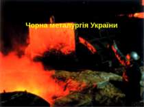 Чорна металургія України