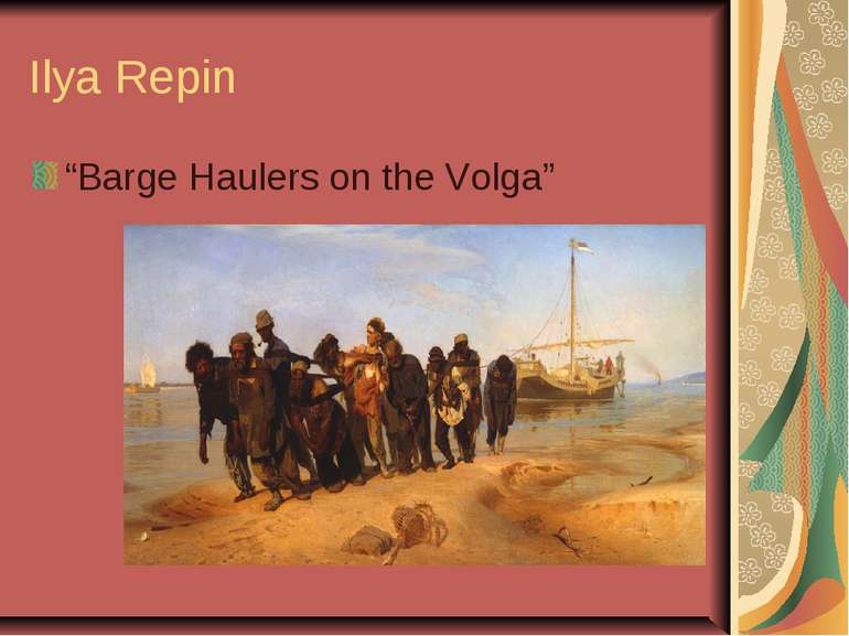 Ilya Repin “Barge Haulers on the Volga”