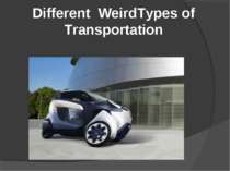 Different Types of Transportation