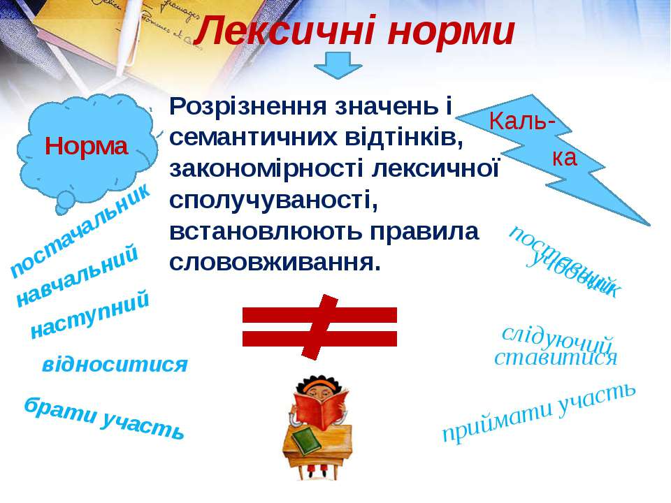 в - презентація з української мови