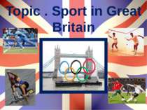 Topic . Sport in Great Britain