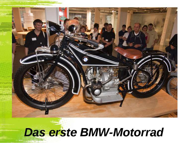 Das erste BMW-Motorrad