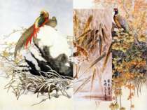 Жанри китайського живопису: хуа-няо Хуа-няо («квіти та птахи»)    Для цього ж...
