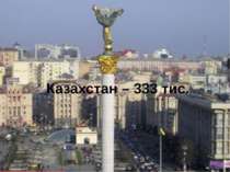 Казахстан – 333 тис.