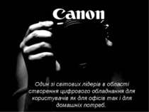 "Canon"